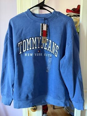 Tommy Hilfiger Tommy Jeans Royal Blue Crewneck Sweatshirt